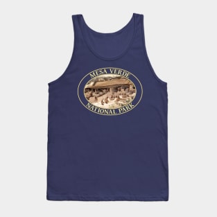 Cliff Palace at Mesa Verde National Park in Colorado Tank Top